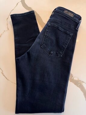 AG Adriano Goldschmied Farrah Skinny Ankle High-Rise Jeans - Size 28R